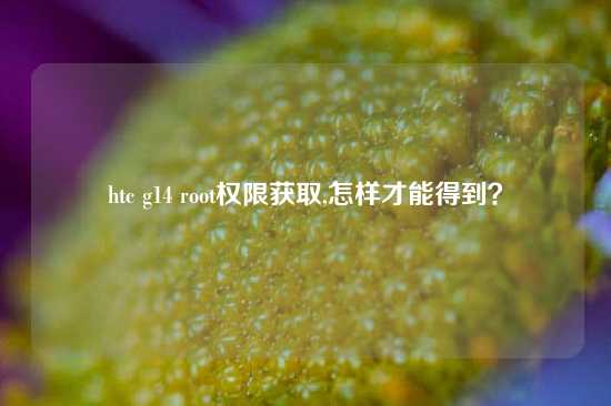 htc g14 root权限获取,怎样才能得到？