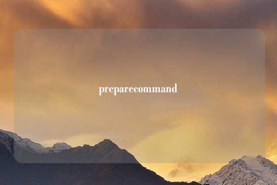 preparecommand