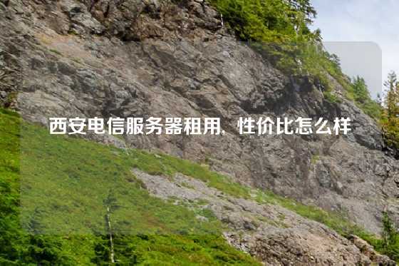 西安电信服务器租用,  性价比怎么样